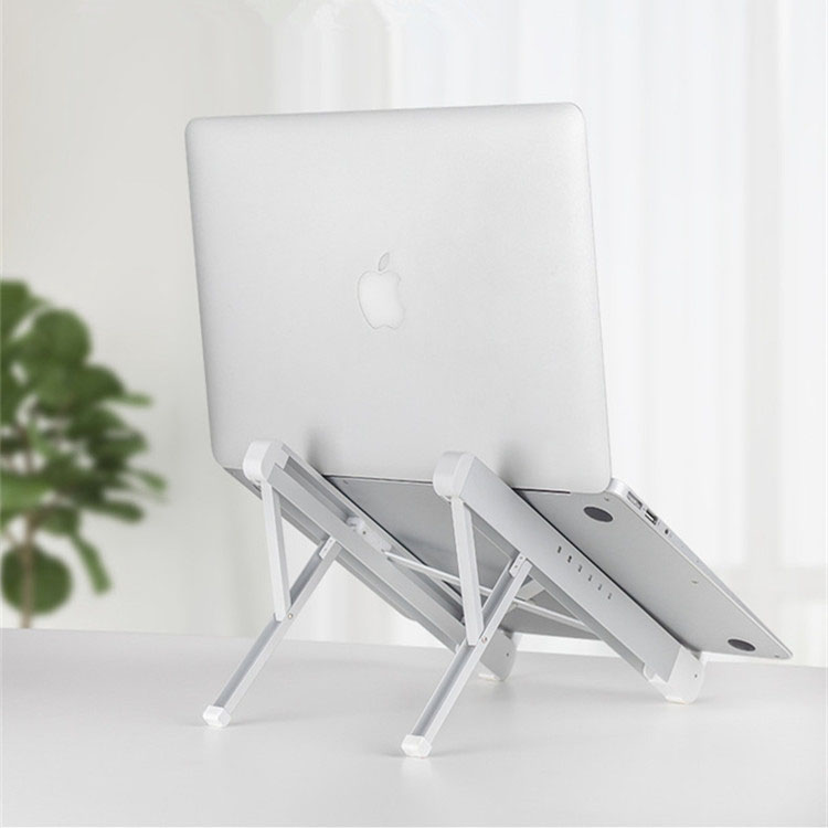 I-Ergonomic Vertical Adjustable Aluminium Computer Notebook Stand